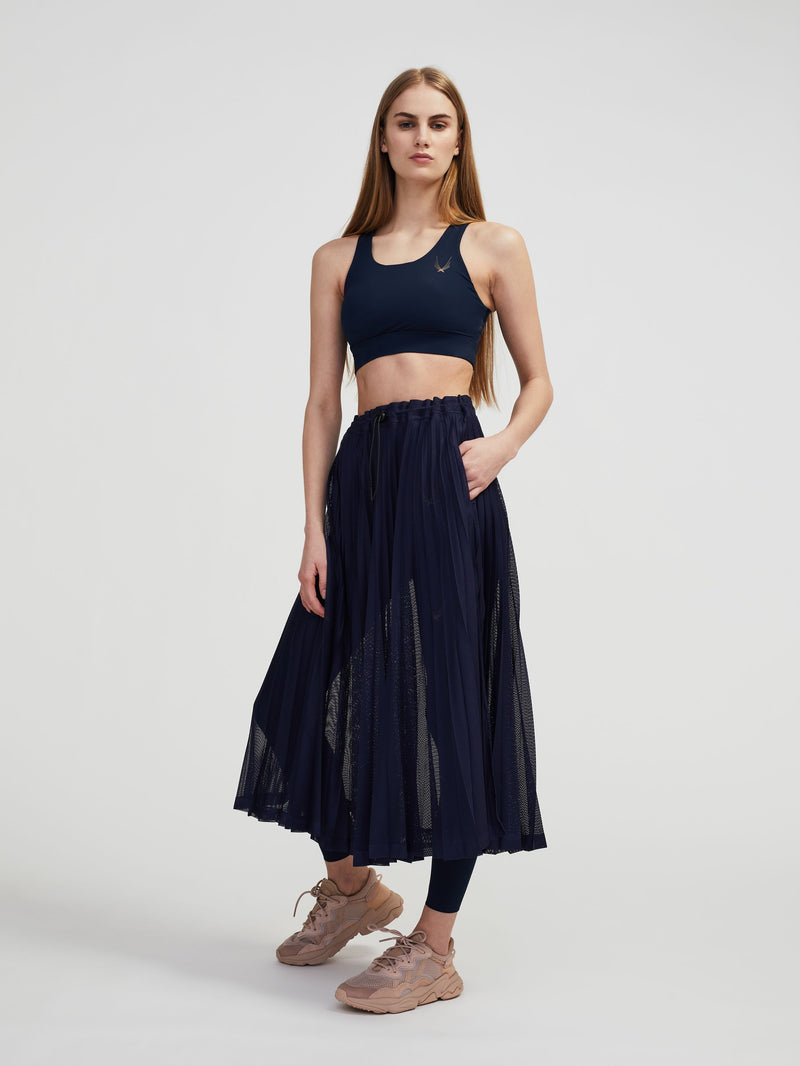 Pivot Pleated Skirt