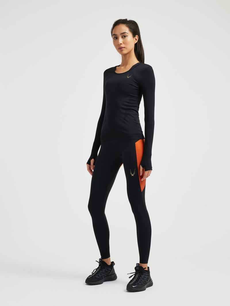 Technical Knit Long Sleeve Top
