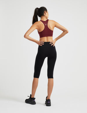 Technical Knit Capri Leggings