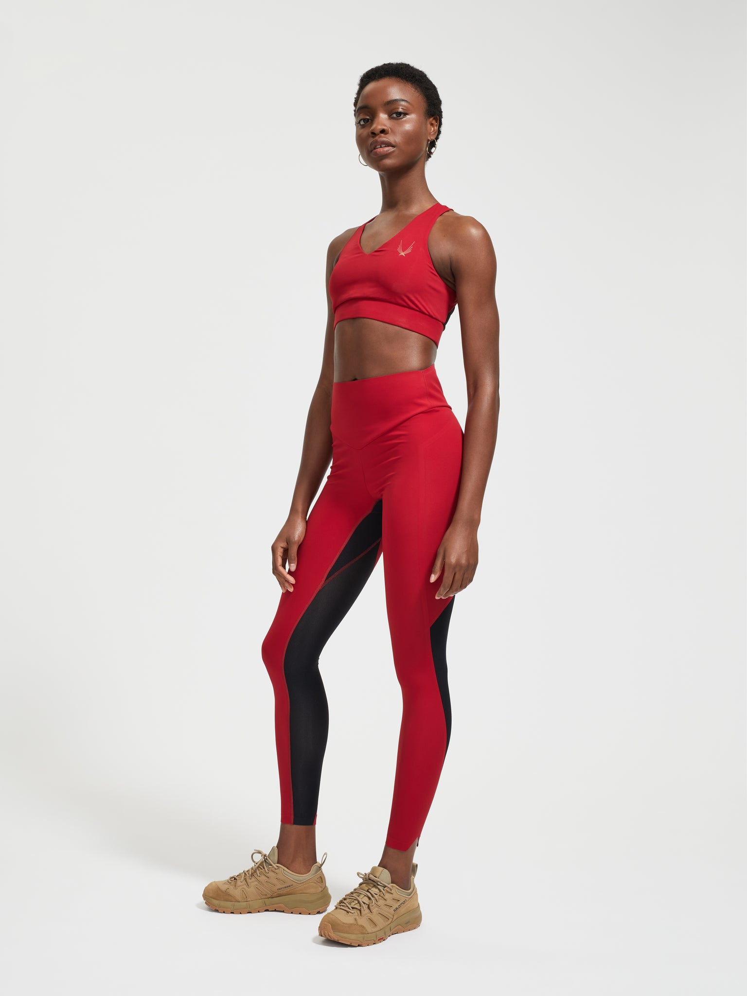 Stealth Leggings, Red Women's Leggings